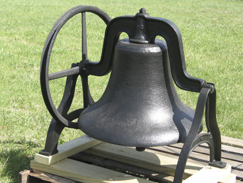 24inch Cast Iron bell complete and restored