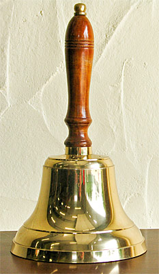 Classic Large Traditional school hand bell 