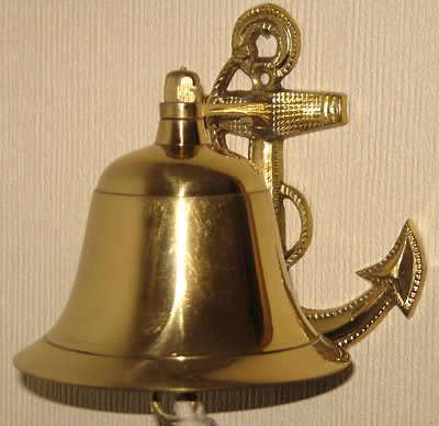5inch Brass Door bell, or salesmans bell