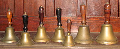 Antique hand bells