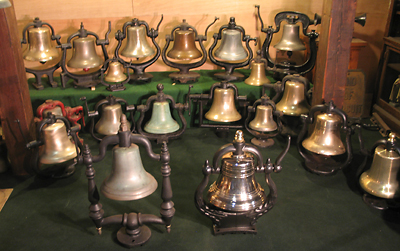 Brosamers Bells Railroad Bells collection