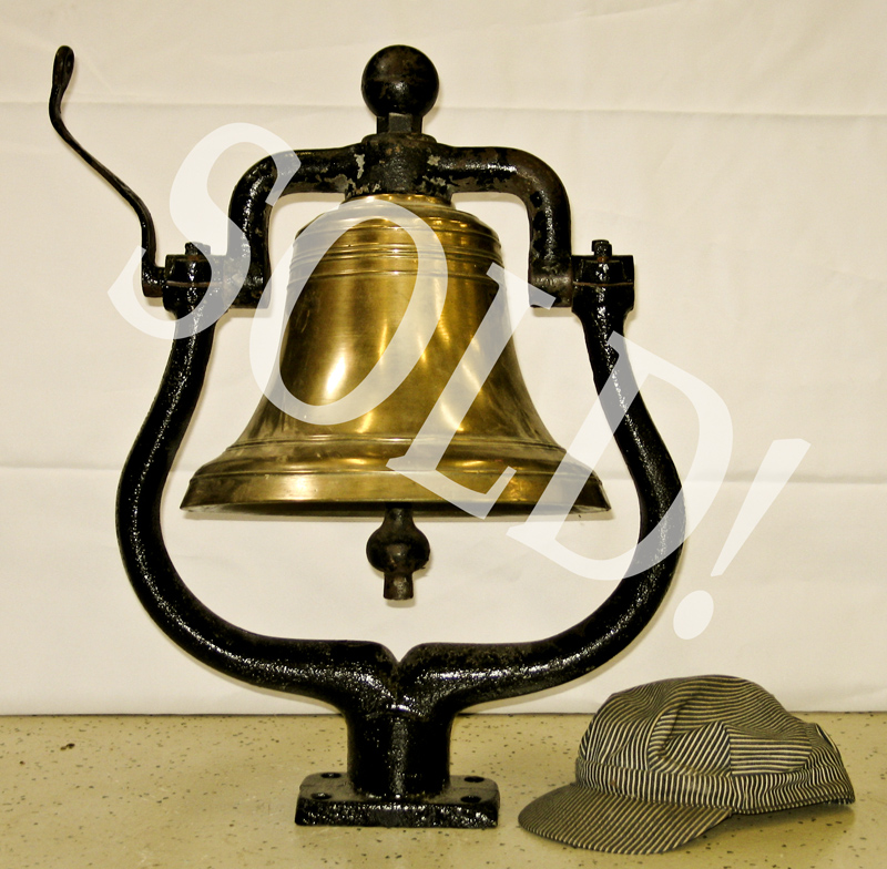 14inch early Bronze Bell from a narrow gage engine - $3,200