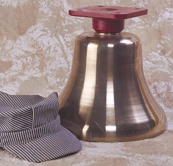 12inch Diesel Locomotive Bell complete and restored. Several of these are available. - $700